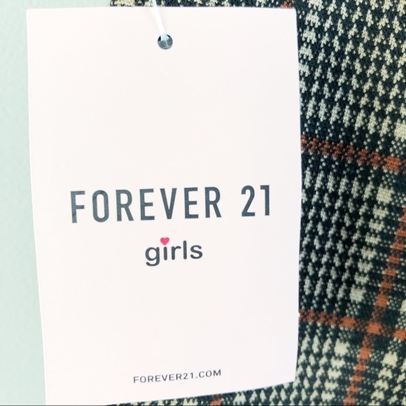 FOREVER 21 GIRLS | Glen Plaid Ankle Pants - Picture 5 of 5